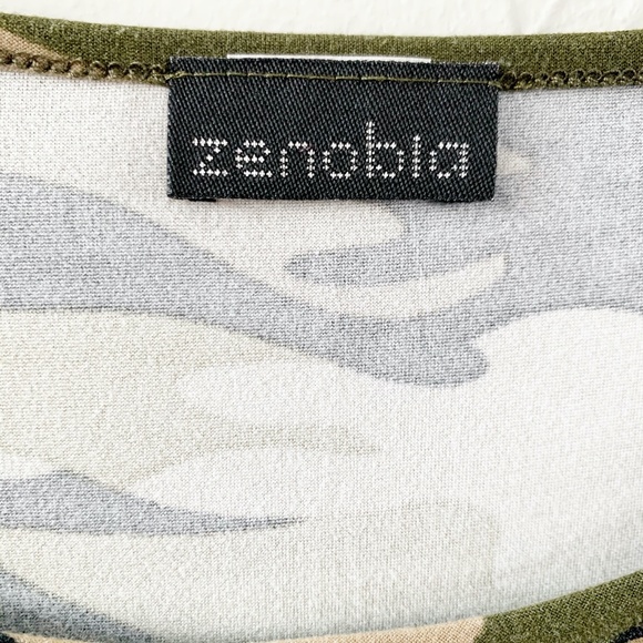 Forever 21 Fitted Short Sleeve Camo Bodysuit - Picture 5 of 6